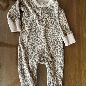 Leopard Print Kids One Piece